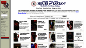 What Houseoftartan.com website looked like in 2022 (1 year ago)