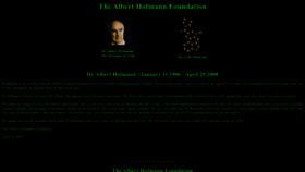 What Hofmann.org website looked like in 2022 (1 year ago)