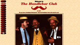 What Handlebarclub.co.uk website looked like in 2022 (1 year ago)