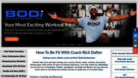 What Howtobefit.com website looked like in 2022 (1 year ago)