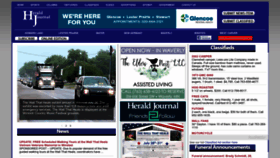 What Herald-journal.com website looked like in 2022 (1 year ago)