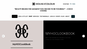 What Houseofcolour.co.uk website looked like in 2022 (1 year ago)