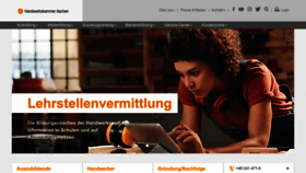 What Hwk-aachen.de website looked like in 2022 (1 year ago)