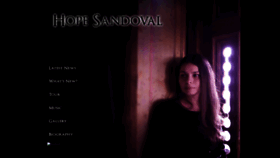 What Hopesandoval.com website looked like in 2022 (1 year ago)