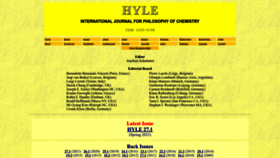 What Hyle.org website looked like in 2022 (1 year ago)