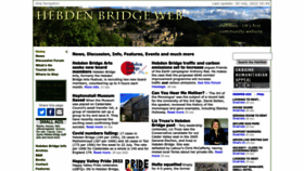What Hebdenbridge.co.uk website looked like in 2022 (1 year ago)