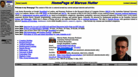 What Hutter1.net website looked like in 2022 (1 year ago)