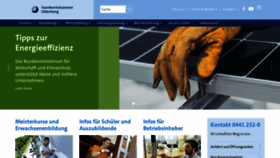 What Hwk-oldenburg.de website looked like in 2022 (1 year ago)