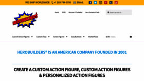 What Herobuilders.com website looked like in 2022 (2 years ago)
