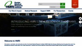 What Hmri.org.au website looked like in 2022 (1 year ago)