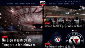 What Hcslovan.sk website looked like in 2022 (1 year ago)