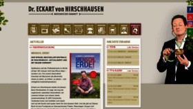 What Hirschhausen.com website looked like in 2022 (1 year ago)