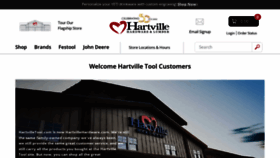 What Hartvilletool.com website looked like in 2022 (1 year ago)