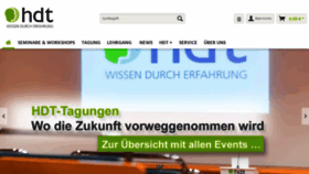 What Hdt-essen.de website looked like in 2022 (1 year ago)