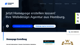 What Homepage-helden.de website looked like in 2022 (1 year ago)