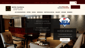 What Hotelvalencia-santanarow.com website looked like in 2022 (1 year ago)
