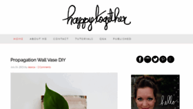 What Happytogetherbyjess.com website looked like in 2022 (1 year ago)