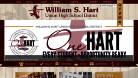 What Hartdistrict.org website looked like in 2022 (2 years ago)
