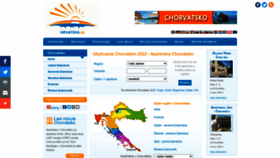 What Hrvatska.sk website looked like in 2022 (1 year ago)