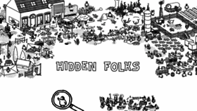 What Hiddenfolks.com website looked like in 2022 (1 year ago)