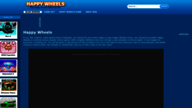 What Happywheelsy8.com website looked like in 2022 (1 year ago)