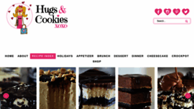 What Hugsandcookiesxoxo.com website looked like in 2022 (1 year ago)