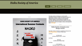 What Hsa-haiku.org website looked like in 2022 (1 year ago)