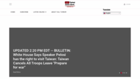 What Halturnershow.com website looked like in 2022 (2 years ago)