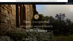 What Hshotels.co.uk website looked like in 2022 (1 year ago)