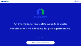 What House.com website looked like in 2022 (1 year ago)