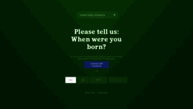 What Heineken.com website looked like in 2022 (1 year ago)
