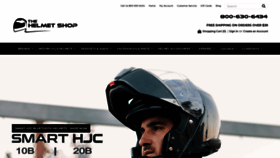 What Helmetshop.com website looked like in 2022 (1 year ago)