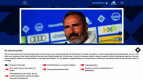 What Hsv.de website looked like in 2022 (1 year ago)