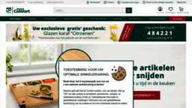 What Huis-en-comfort.nl website looked like in 2022 (1 year ago)