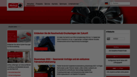 What Heliosventilatoren.de website looked like in 2022 (1 year ago)
