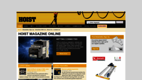 What Hoistmagazine.com website looked like in 2022 (1 year ago)