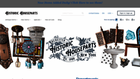 What Historichouseparts.com website looked like in 2022 (1 year ago)