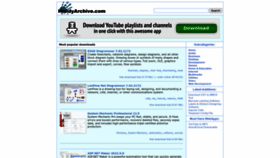 What Handyarchive.com website looked like in 2022 (1 year ago)