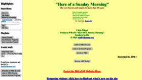 What Hoasm.org website looked like in 2022 (1 year ago)