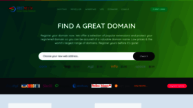 What Hostnesta.com website looked like in 2022 (1 year ago)