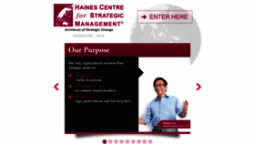 What Hainescentreasia.com website looked like in 2022 (1 year ago)