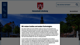 What Hansestadt-lueneburg.de website looked like in 2022 (1 year ago)