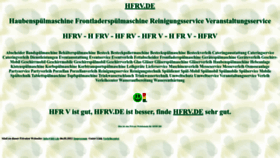 What Hfrv.de website looked like in 2022 (2 years ago)