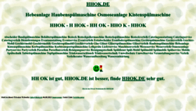 What Hhok.de website looked like in 2022 (2 years ago)