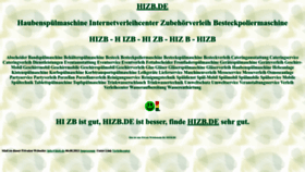 What Hizb.de website looked like in 2022 (1 year ago)