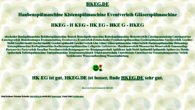 What Hkeg.de website looked like in 2022 (1 year ago)