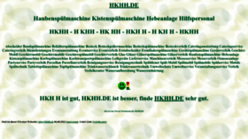 What Hkhh.de website looked like in 2022 (1 year ago)