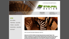 What Holztreppe.pl website looked like in 2022 (1 year ago)