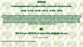 What Hpib.de website looked like in 2022 (1 year ago)