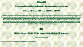 What Hsoa.de website looked like in 2022 (2 years ago)
